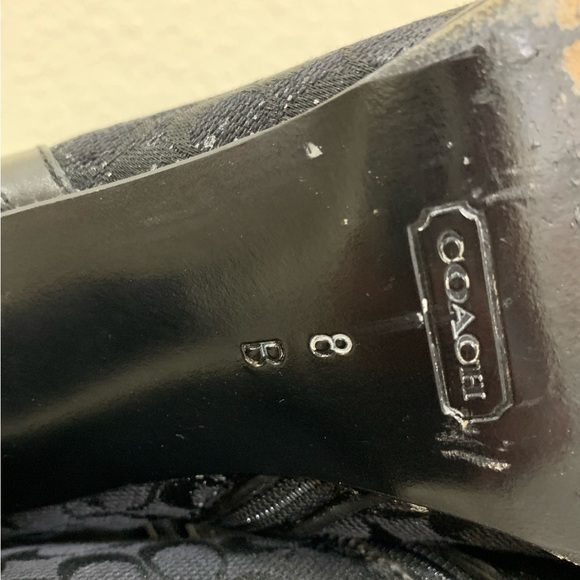 Coach Bibi small logo / calf booties - Picture 5 of 6